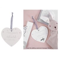 FS831: Baby Heart Plaque